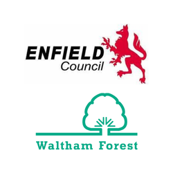 Enfield . Waltham Forest